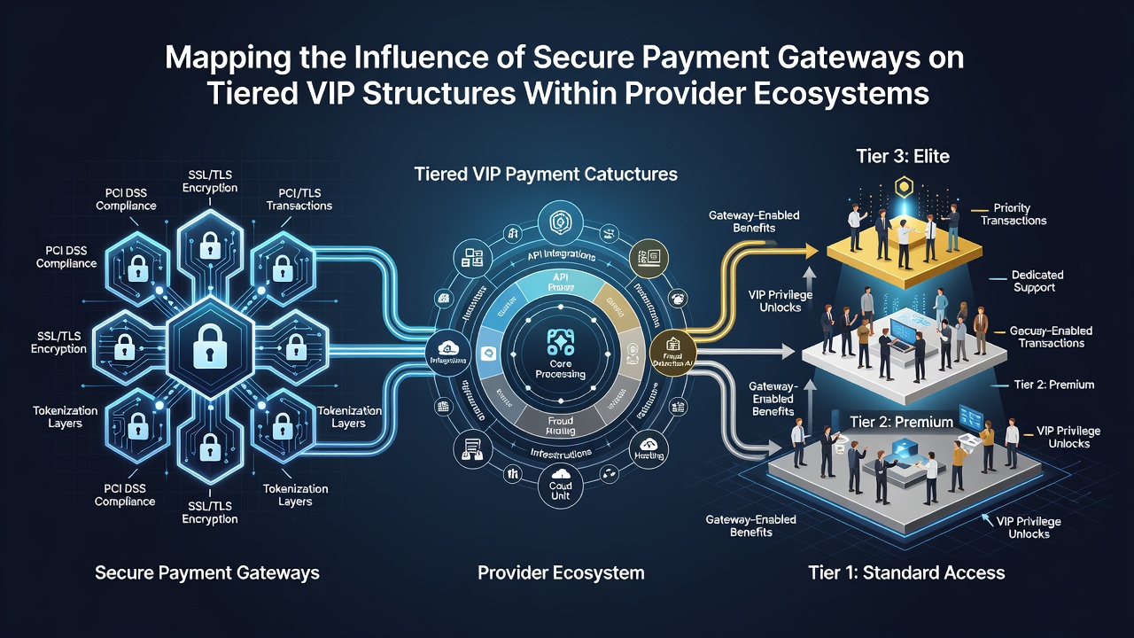 Dashboard visualization of VIP tier progression linked to verified payment gateway data