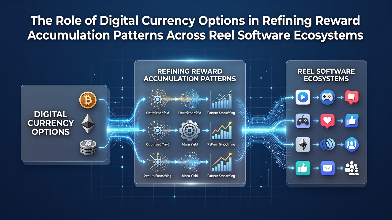 Illustration of digital currency symbols integrated with slot machine interfaces showing reward tracking systems