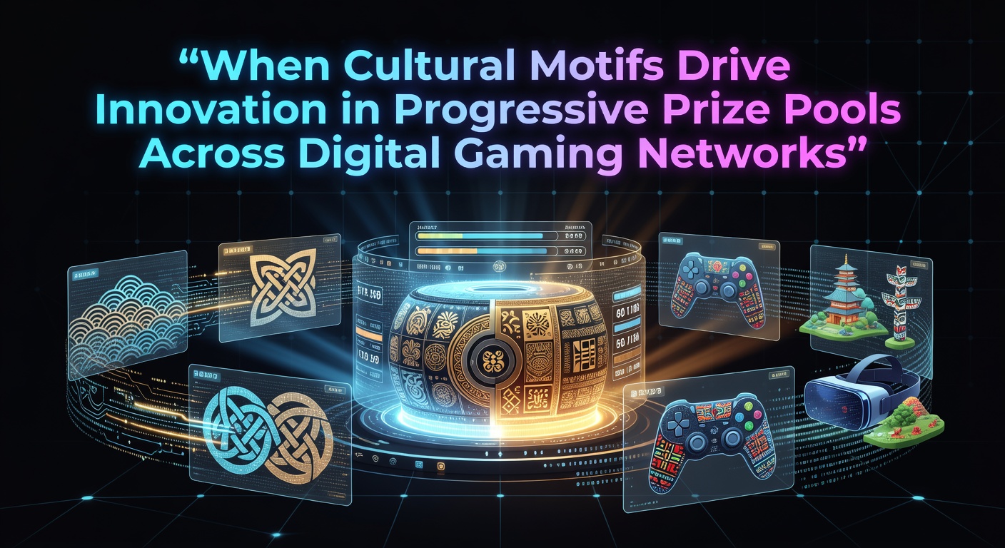 Digital gaming interface displaying progressive jackpot with integrated cultural motifs and prize pool indicators